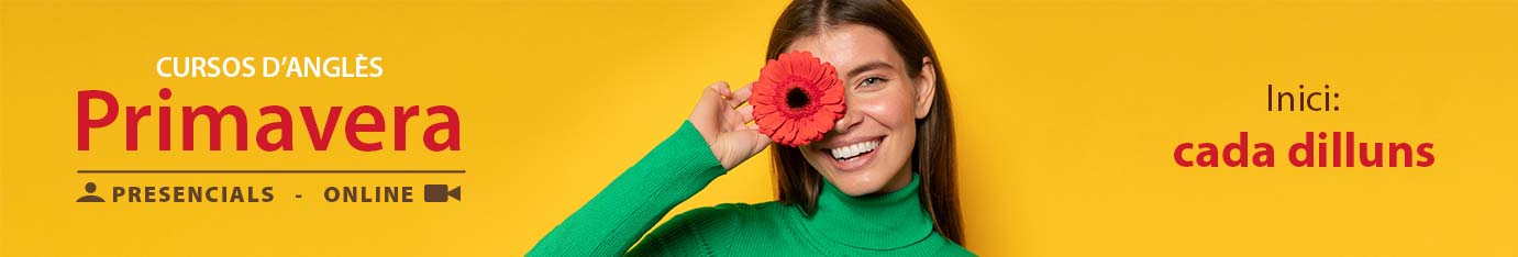 Cursos d'Anglès Hivern 2025