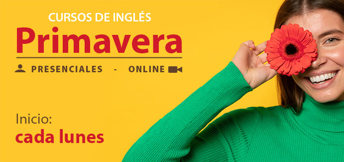 Cursos de inglés Primavera 2026
