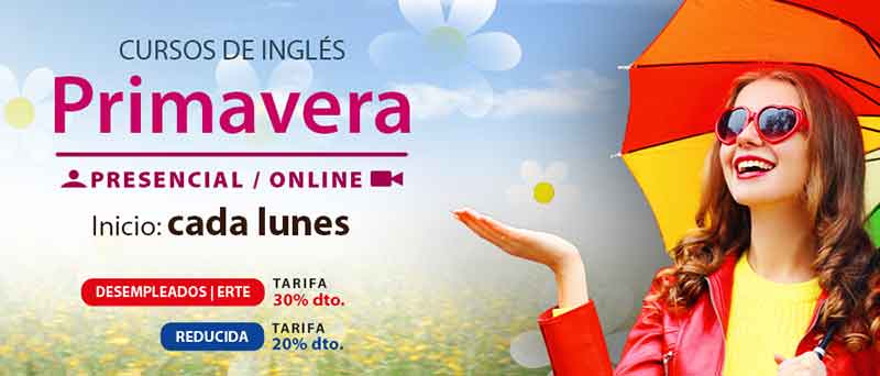 Cursos de inglés Otoño 2022
