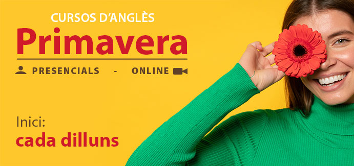 Cursos d'Anglès Primavera 2026
