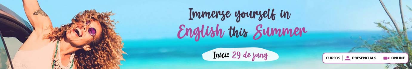 Cursos d'Anglès Estiu 2026